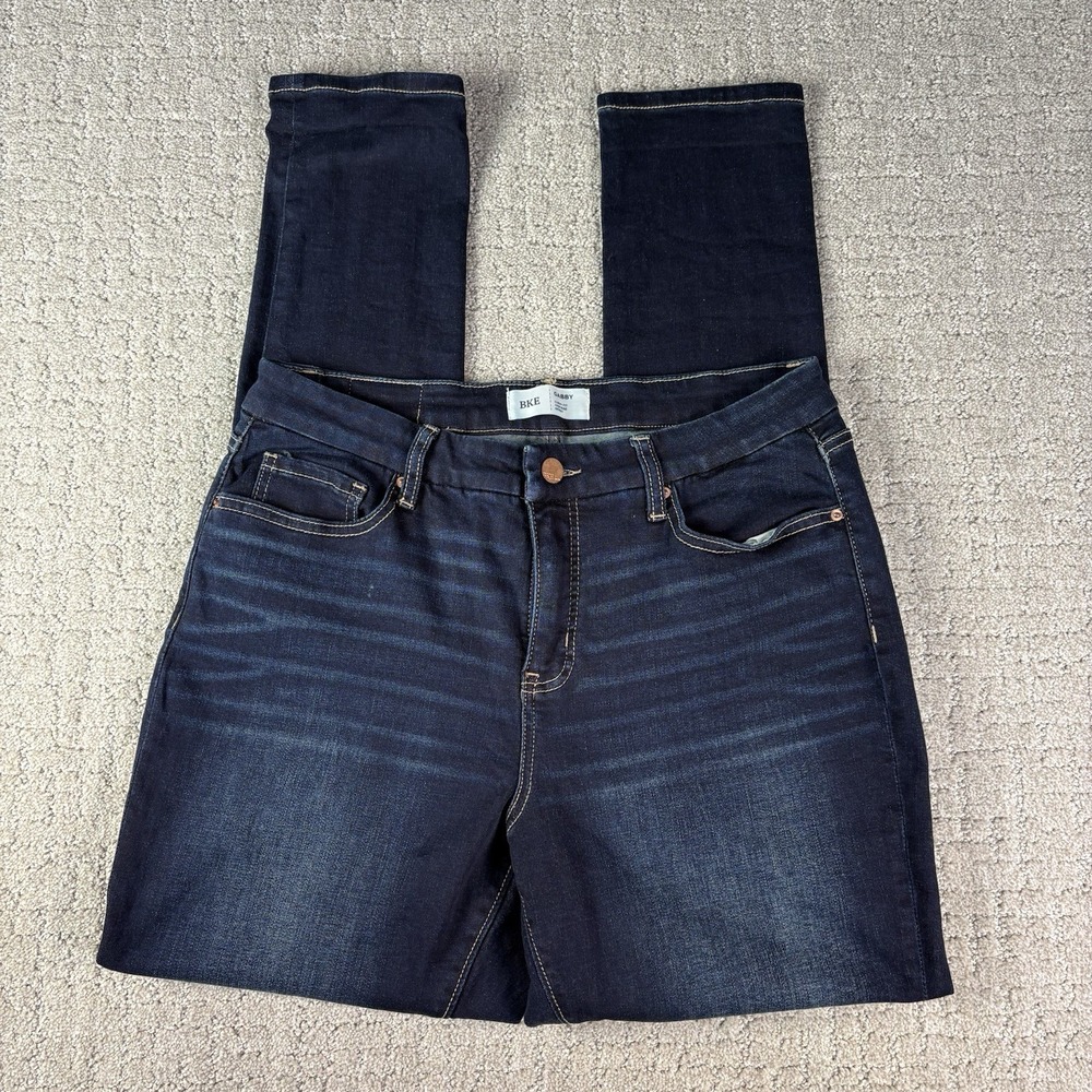 BKE Gabby Jeans Womens 30x30 Dark Wash Curvy Fit High Rise Skinny Denim